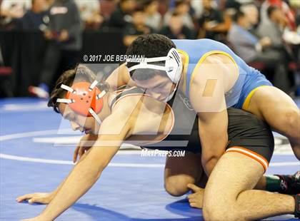 Thumbnail 2 in CIF State Boys Wrestling Championships (Day 1 - Consolation Round 4) photogallery.