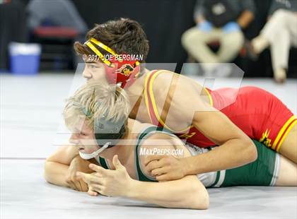 Thumbnail 3 in CIF State Boys Wrestling Championships (Day 1 - Consolation Round 4) photogallery.