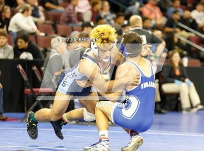 Thumbnail 2 in CIF State Boys Wrestling Championships (Day 1 - Consolation Round 4) photogallery.