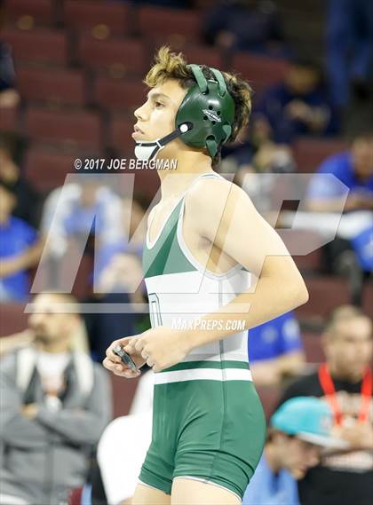 Thumbnail 1 in CIF State Boys Wrestling Championships (Day 1 - Consolation Round 4) photogallery.