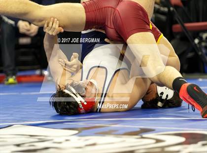 Thumbnail 3 in CIF State Boys Wrestling Championships (Day 1 - Consolation Round 4) photogallery.