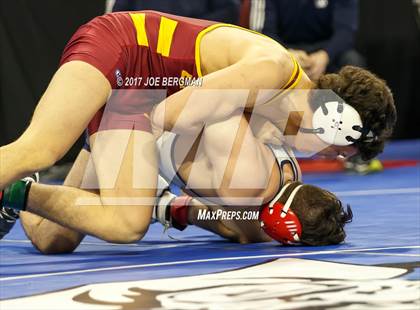 Thumbnail 1 in CIF State Boys Wrestling Championships (Day 1 - Consolation Round 4) photogallery.