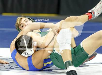 Thumbnail 2 in CIF State Boys Wrestling Championships (Day 1 - Consolation Round 4) photogallery.