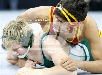 Thumbnail 1 in CIF State Boys Wrestling Championships (Day 1 - Consolation Round 4) photogallery.