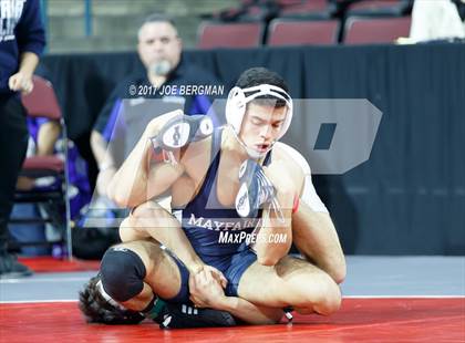 Thumbnail 3 in CIF State Boys Wrestling Championships (Day 1 - Consolation Round 4) photogallery.