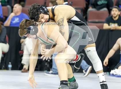 Thumbnail 3 in CIF State Boys Wrestling Championships (Day 1 - Consolation Round 4) photogallery.