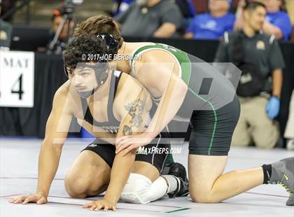 Thumbnail 2 in CIF State Boys Wrestling Championships (Day 1 - Consolation Round 4) photogallery.