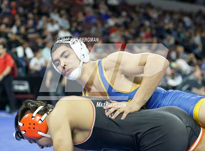 Thumbnail 3 in CIF State Boys Wrestling Championships (Day 1 - Consolation Round 4) photogallery.