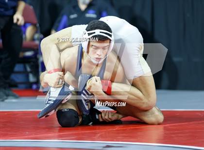 Thumbnail 1 in CIF State Boys Wrestling Championships (Day 1 - Consolation Round 4) photogallery.