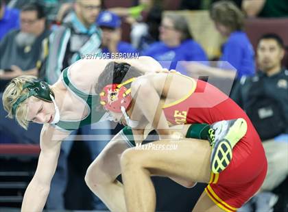 Thumbnail 3 in CIF State Boys Wrestling Championships (Day 1 - Consolation Round 4) photogallery.