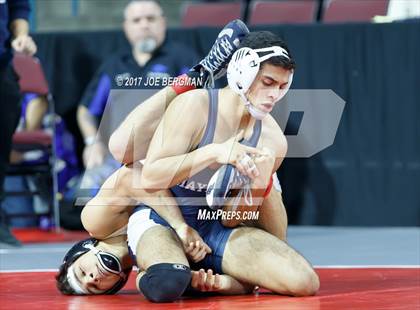 Thumbnail 2 in CIF State Boys Wrestling Championships (Day 1 - Consolation Round 4) photogallery.