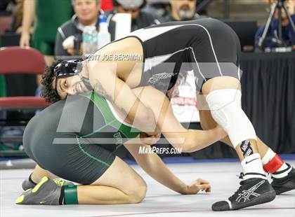 Thumbnail 3 in CIF State Boys Wrestling Championships (Day 1 - Consolation Round 4) photogallery.