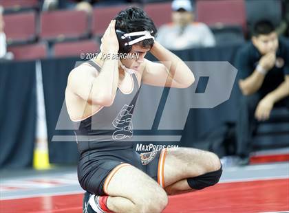 Thumbnail 3 in CIF State Boys Wrestling Championships (Day 1 - Consolation Round 4) photogallery.