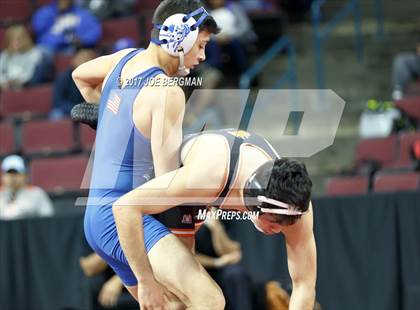 Thumbnail 3 in CIF State Boys Wrestling Championships (Day 1 - Consolation Round 4) photogallery.