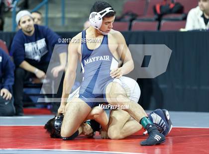 Thumbnail 2 in CIF State Boys Wrestling Championships (Day 1 - Consolation Round 4) photogallery.