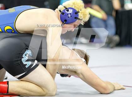 Thumbnail 1 in CIF State Boys Wrestling Championships (Day 1 - Consolation Round 4) photogallery.