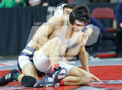 Thumbnail 1 in CIF State Boys Wrestling Championships (Day 1 - Consolation Round 4) photogallery.