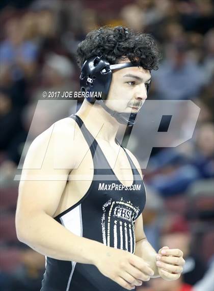 Thumbnail 2 in CIF State Boys Wrestling Championships (Day 1 - Consolation Round 4) photogallery.