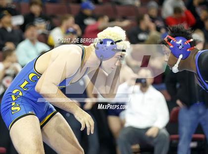 Thumbnail 1 in CIF State Boys Wrestling Championships (Day 1 - Consolation Round 4) photogallery.