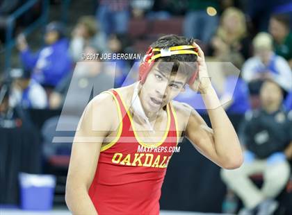 Thumbnail 2 in CIF State Boys Wrestling Championships (Day 1 - Consolation Round 4) photogallery.