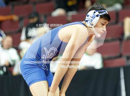 Thumbnail 2 in CIF State Boys Wrestling Championships (Day 1 - Consolation Round 4) photogallery.