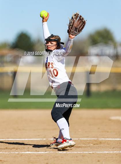 Thumbnail 2 in Brush vs. The Academy (CHSAA 3A 1st Round Playoff) photogallery.