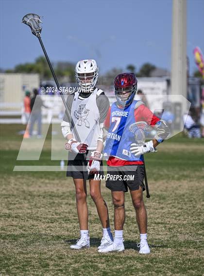 Thumbnail 2 in Sarasota vs Northside Christian (LAX Against Leukemia) photogallery.