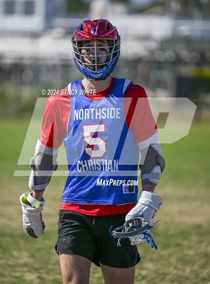Thumbnail 3 in Sarasota vs Northside Christian (LAX Against Leukemia) photogallery.