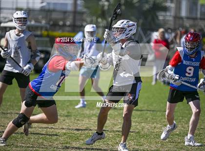 Thumbnail 1 in Sarasota vs Northside Christian (LAX Against Leukemia) photogallery.