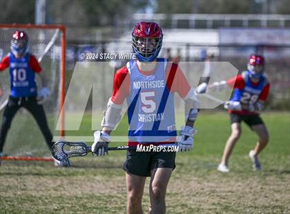 Thumbnail 3 in Sarasota vs Northside Christian (LAX Against Leukemia) photogallery.