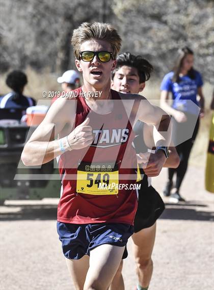 Thumbnail 1 in CHSAA 3A Cross Country Championships photogallery.