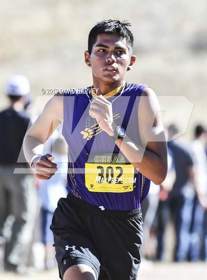 Thumbnail 2 in CHSAA 3A Cross Country Championships photogallery.