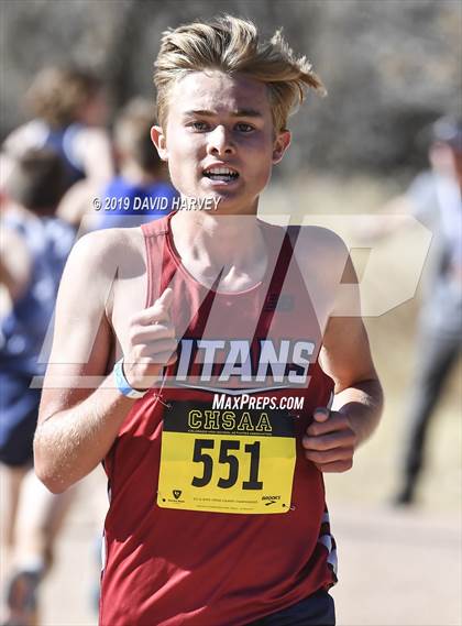 Thumbnail 3 in CHSAA 3A Cross Country Championships photogallery.