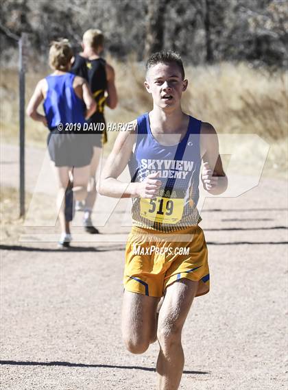 Thumbnail 2 in CHSAA 3A Cross Country Championships photogallery.