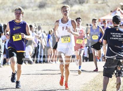 Thumbnail 1 in CHSAA 3A Cross Country Championships photogallery.
