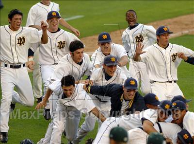 Thumbnail 1 in Notre Dame vs. South Hills (CIF SS D3 Final) photogallery.