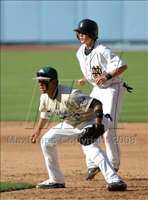Thumbnail 1 in Notre Dame vs. South Hills (CIF SS D3 Final) photogallery.