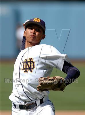 Thumbnail 1 in Notre Dame vs. South Hills (CIF SS D3 Final) photogallery.
