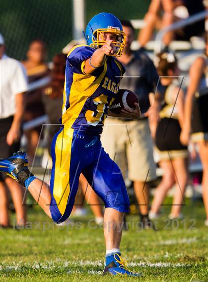 Thumbnail 2 in Mount Carmel Academy vs. Brazosport Christian photogallery.