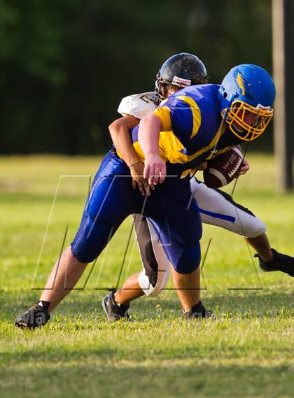 Thumbnail 2 in Mount Carmel Academy vs. Brazosport Christian photogallery.