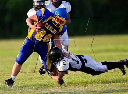 Thumbnail 3 in Mount Carmel Academy vs. Brazosport Christian photogallery.