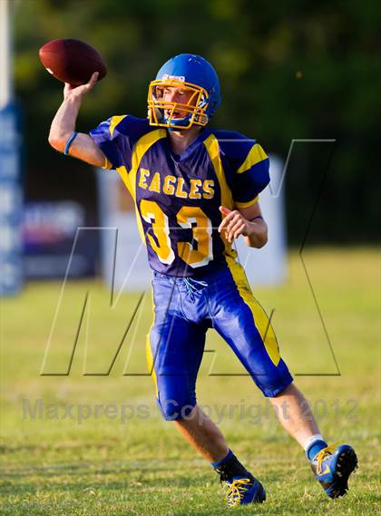Thumbnail 3 in Mount Carmel Academy vs. Brazosport Christian photogallery.