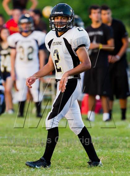 Thumbnail 1 in Mount Carmel Academy vs. Brazosport Christian photogallery.