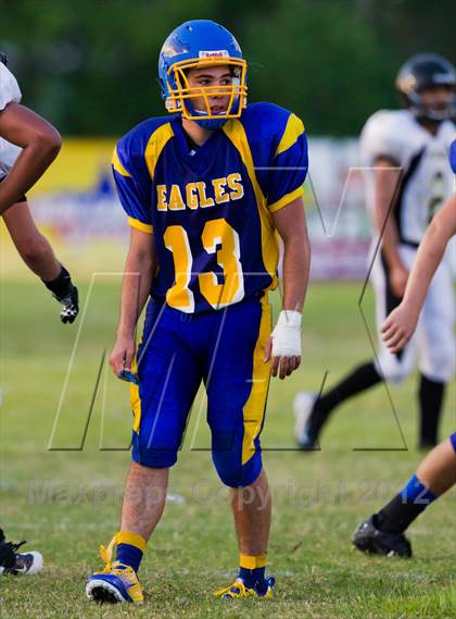 Thumbnail 1 in Mount Carmel Academy vs. Brazosport Christian photogallery.