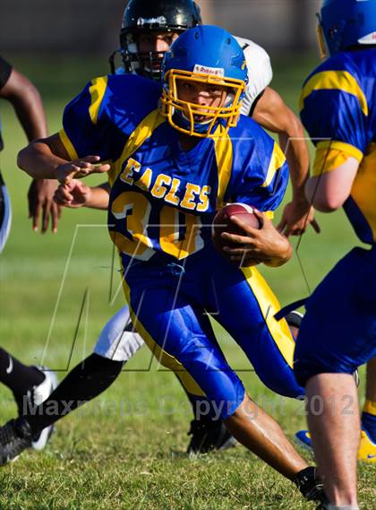 Thumbnail 2 in Mount Carmel Academy vs. Brazosport Christian photogallery.