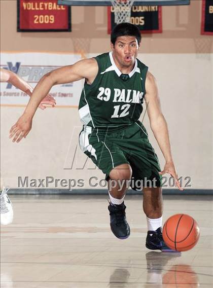 Thumbnail 3 in Twentynine Palms vs. Thousand Oaks (MaxPreps Holiday Classic) photogallery.