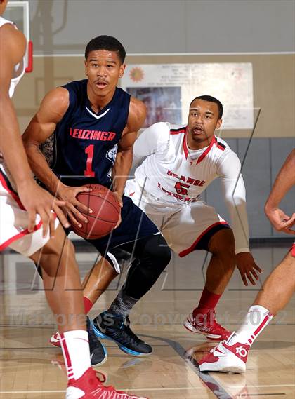 Thumbnail 2 in Leuzinger vs. Orange Lutheran (MaxPreps Holiday Classic) photogallery.