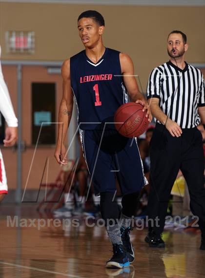 Thumbnail 1 in Leuzinger vs. Orange Lutheran (MaxPreps Holiday Classic) photogallery.