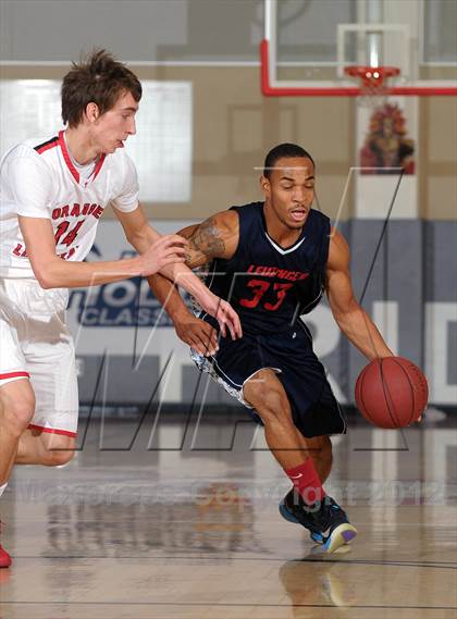 Thumbnail 2 in Leuzinger vs. Orange Lutheran (MaxPreps Holiday Classic) photogallery.