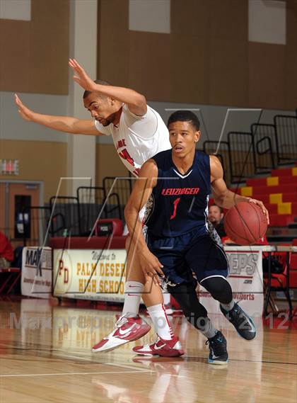 Thumbnail 3 in Leuzinger vs. Orange Lutheran (MaxPreps Holiday Classic) photogallery.